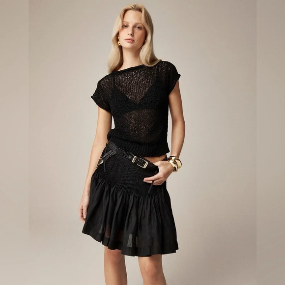 J. Crew Red Knit Top - Picture 2 of 6